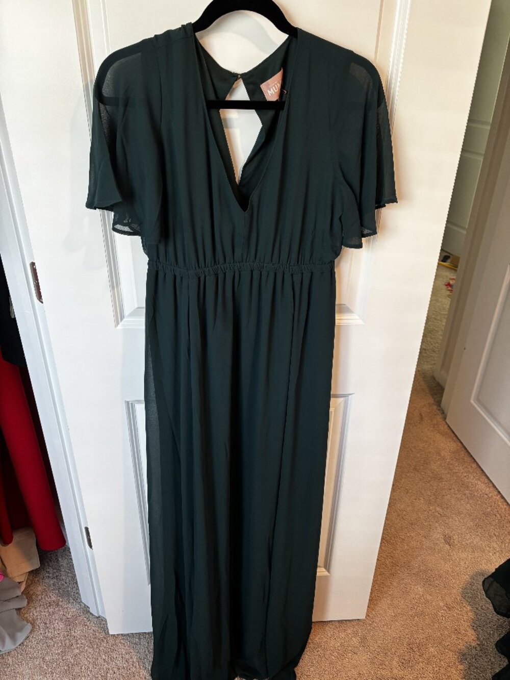 Emerald Green Chiffon Show Me Your Mumu Dress